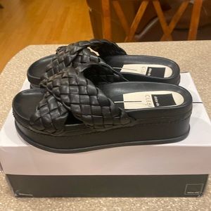 Dolce Vita platform slide sandals